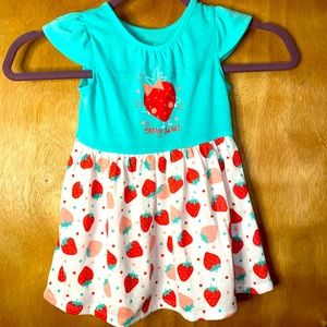 Berry Sweet Peanut & Ollie Dress